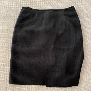 Womens Elegant Ruched Knee Length Slim Fit Business Skirt
